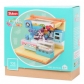 Sluban MINI HANDCRAFT Щанд за фрешове - Конструктор, 108 ч. Продукт Sluban MINI HANDCRAFT Щанд за фрешове - Конструктор, 108 ч. - 4 - BG Hlapeta